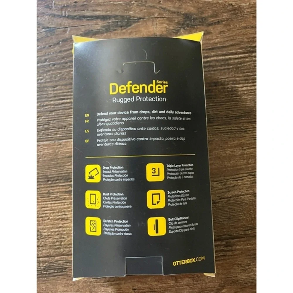 OtterBox Defender Series Rugged Protection Case for iPhone‎ 6/6s - Black
